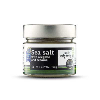 Sea Salt with Oregano and Sesame