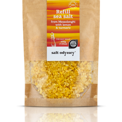 Sea Salt with Lemon & Turmeric Refill